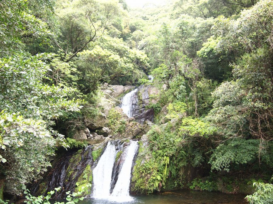 奄美大島,宇検村,アランガチの滝,国道58号線沿い,マイナスイオンを感じられる場所