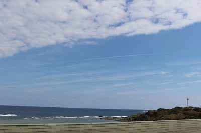 奄美群島,徳之島,きむきゅら（心美ら）,民宿,ホテルから見える海