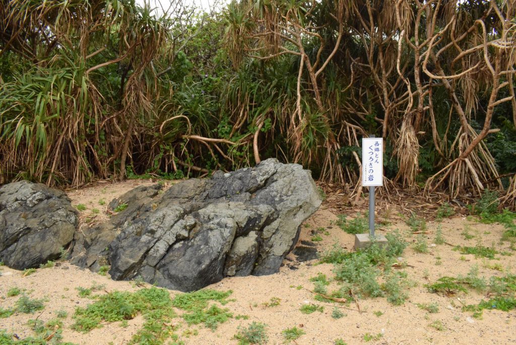 徳之島,せごどんくつろぎの岩