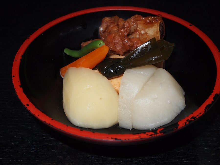 奄美大島,名瀬,吟亭,コース料理の煮物